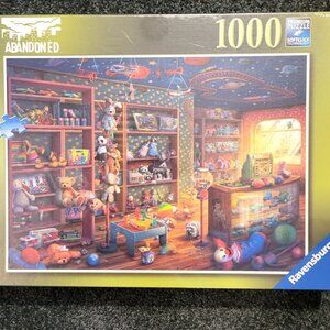 Brand New Ravensburger 1000pc Tattered Toy Store jigsaw puzzle Abandoned series